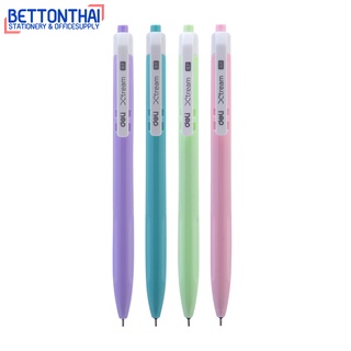 Deli Q03336 Ball point pen ปากกาลูกลื่นหมึกน้ำเงิน ขนาดเส้น 0.7 mm แพ็ค 4 แท่ง ปากกา ปากกาลูกลื่น อุปกรณ์การเรียน