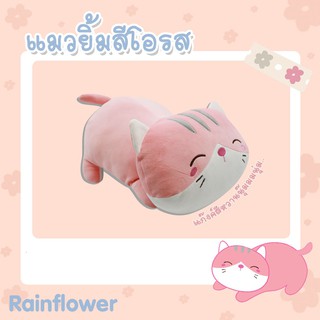 💗🐱 แมวยิ้มสีโอรส (แก็งค์สีหวานนุ๊มนุ่ม) แบรนด์ Rainflower