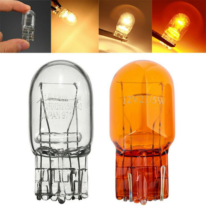 หลอดไฟรถยนต์ รถเก๋ง T20 แบบเสียบ ไฟเบรค+ไฟฟรี่ ไฟเลี้ยว ไฟถอย