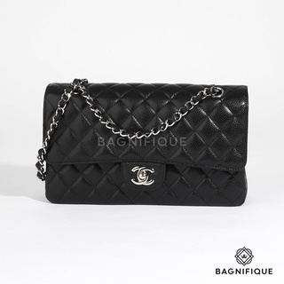 CHANEL CLASSIC 10 BLACK CAVIAR SHW