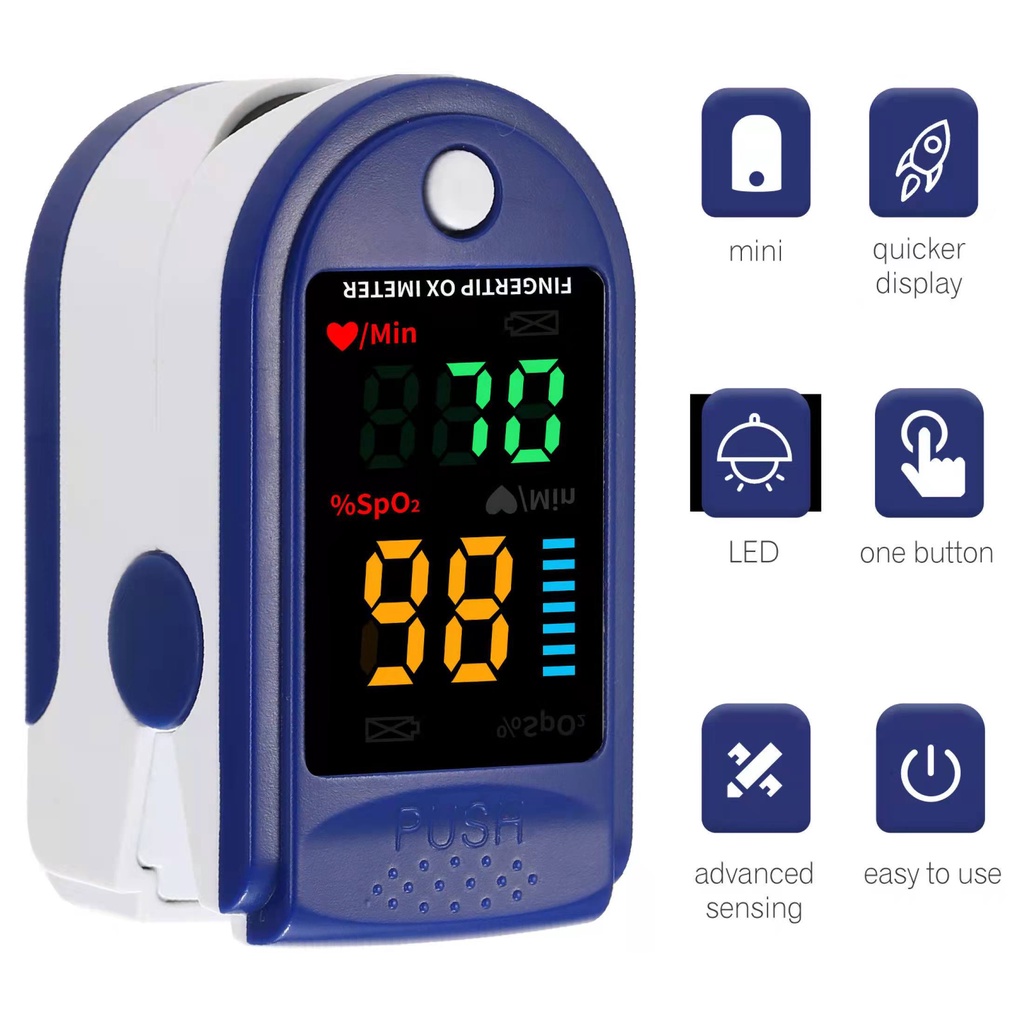 เครื่องวัดออกซิเจนปลายนิ้ว pulse oximeter oximeter yuwell เครื่องวัดออกซิเจนในเลือด เครื่องวัดออกซิเจน