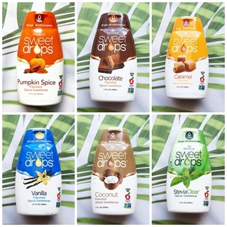 80% OFF ราคา Sale!! EXP: 05/2023. สารให้ความหวานแทนน้ำตาล Sweet Drops Stevia Sweetener 50 ml (SweetLeaf®)