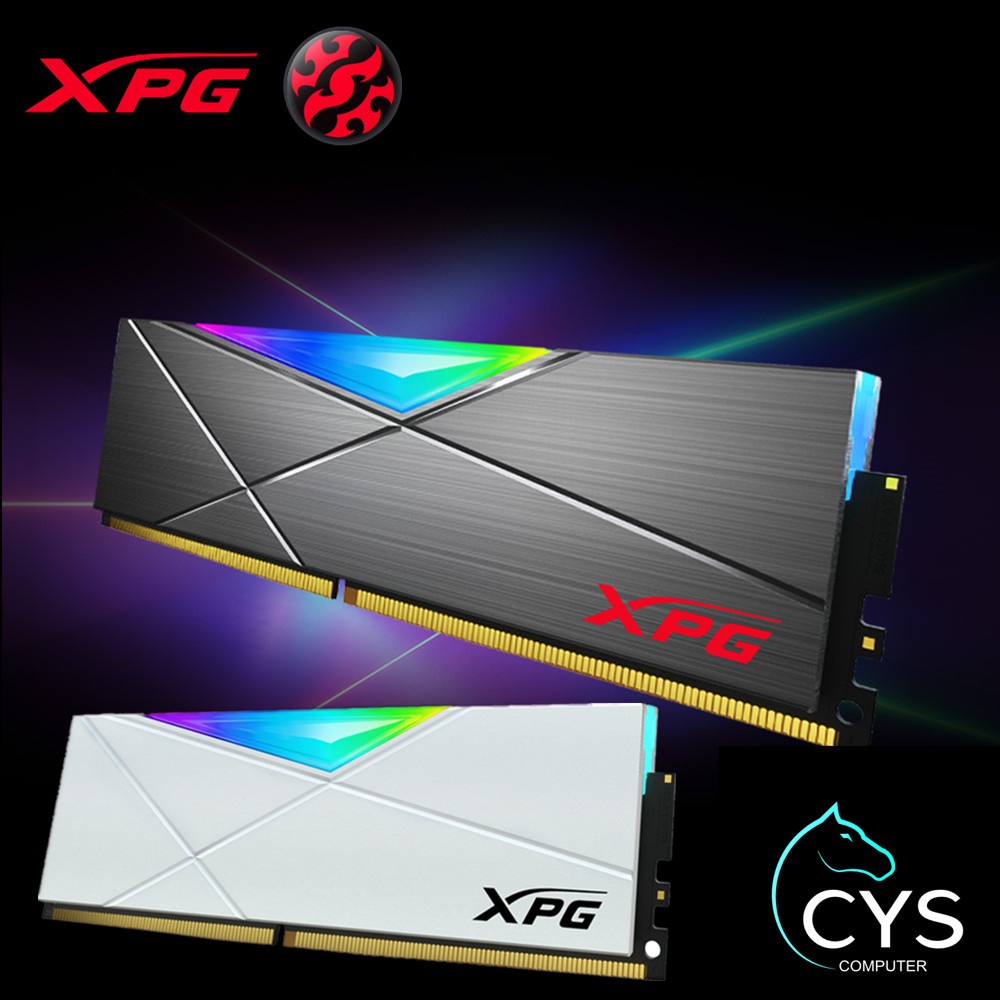 Xpg SPECTRIX แรมประสิทธิภาพการเล่นเกม D50 2X 8GB 16GB DDR4 3200MHZ 3600MHZ