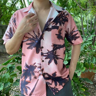 🌴เสื้อเชิ้ตฮาวาย🌴 ราคาถูก #C002