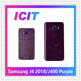 Body Samsung J4 2018/J400 อะไหล่บอดี้ เคสกลางพร้อมฝาหลัง Body อะไหล่มือถือ คุณภาพดี ICIT-Display