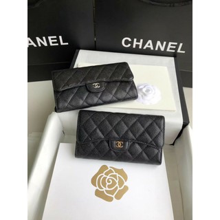 (สินค้าสั่งผลิต) Chanel wallet caviar