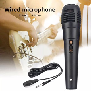 ไมค์พร้อมสาย ไมโครโฟน ร้องเพลง/พูด คาราโอเกะ Professional Dynamic Microphone LIVE LX-00