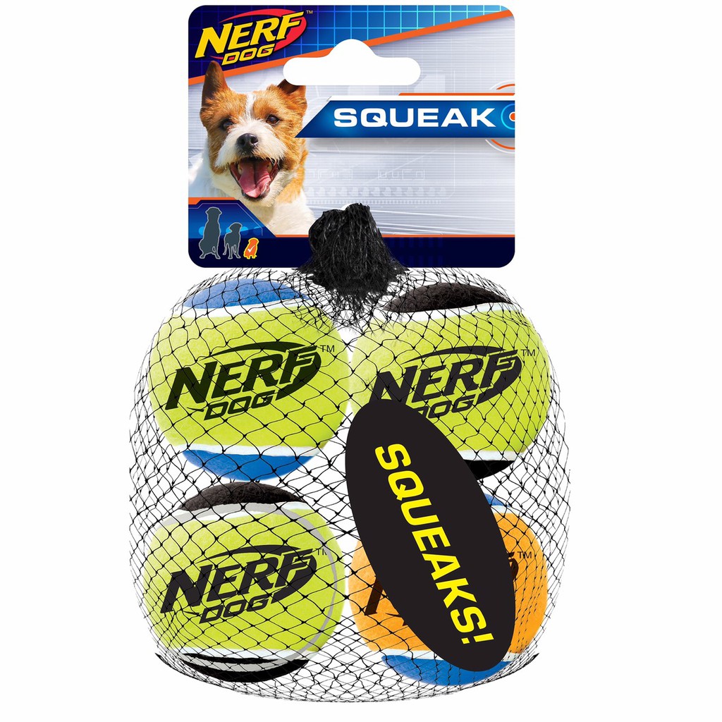 Nerf Dog Squeak Tennis Balls ลูกเทนนิส กัดมีเสียง