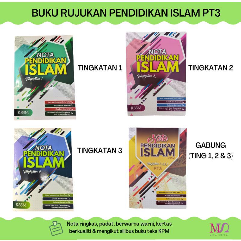 ISLAMIC EDUCATION REVIEW BOOK PT3