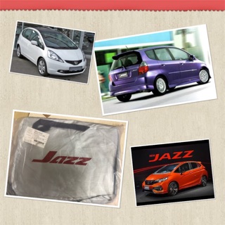 ผ้าคลุมรถ Honda Jazz 2004 - 2023 ผ้าคลุมรถตรงรุ่น ผ้าคลุมรถเข้ารูป