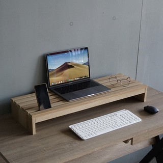 Inhome Furniture ชั้นวางจอคอม W80xD26xH10 รุ่น MS-8051 แท่นวางจอคอม ที่วางโน้ตบุ๊ค laptop stand monitor riser