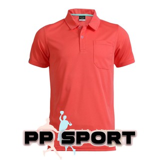 เสื้อโปโลผู้ชายคอปกแขนสั้นสีส้ม grand sport ผ้า Poly Lite 012572 S-3XL(4L)