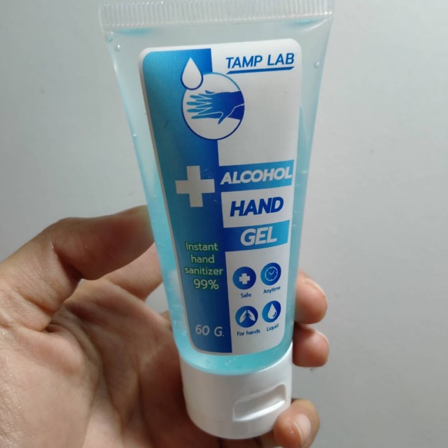 Clean and care alcohol hand gel แอลกอฮอลล์เจลล้างมือแบบพกพา 60ml