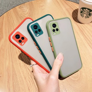 เคสโทรศัพท์มือถือแบบใส ผิวด้าน กันรอยเลนส์กล้อง สําหรับ VIVO V23e S10e V21 5G V20 V17 V15 S1 Pro S7 SE V19 Neo