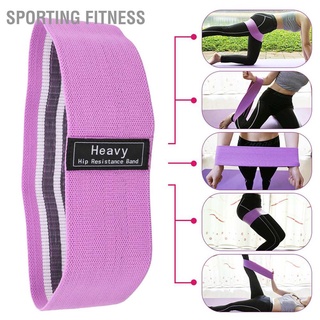 Sporting Fitness Yoga Hip Resistance Band Set Portable Fitness Elastic Women Squat Loop Body Building