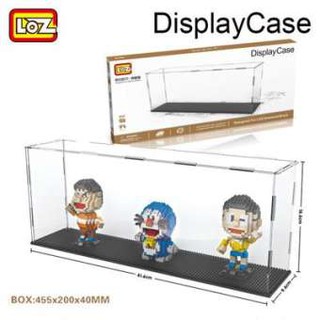 กล่องตู้โชว์ไมโครบล็อคแบบนาโนเลโก้ เป็นกล่องใส LOZ micro block Display case