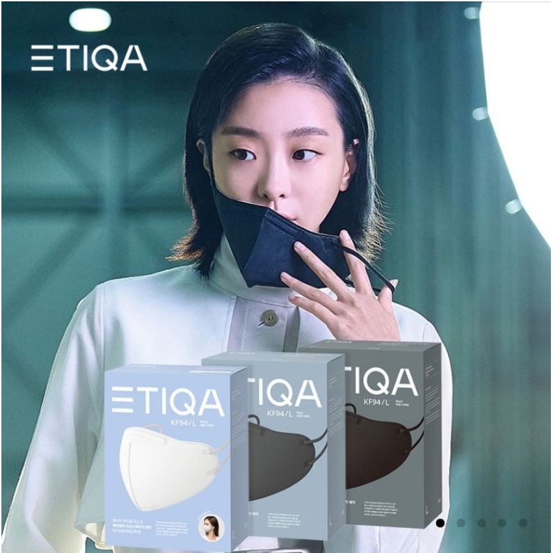 🔥พร้อมส่ง🔥KF94 Etiqa Airway Round Basic🇰🇷