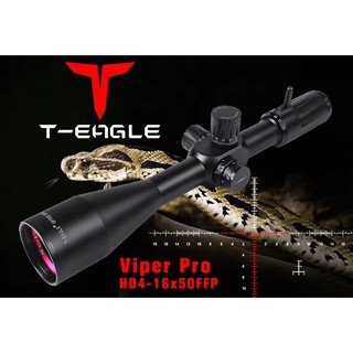 กล้อง กันน้ำ กันกระแทก T-EAGLE VIPER PRO 4-16X50FFP SCOPE เส้นเล็งขยายตามซูม