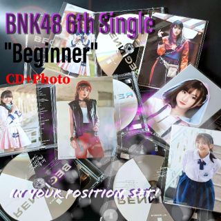 ⭐Stock Updated, New Price!⭐BNK48 6th Single "Beginner" CD+รูปสุ่ม เลือกเมมได้