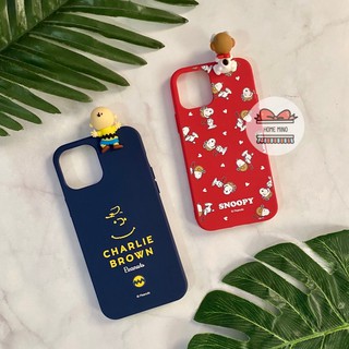 🌈 พร้อมส่ง ❤️ Peanuts Charlie Brown Snoopy Jelly Case เคสสนูปปี้ ชาลีบราวน์ ลิขสิทธิ์แท้ 100% (13 Pro Max)