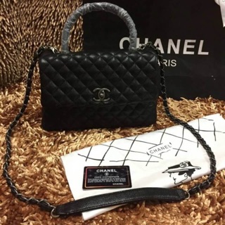 👜Chanel ‼️หนังคาร์เวียร์10"🎉