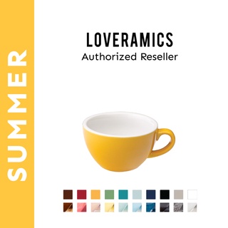 LOVERAMICS แก้วกาแฟเซรามิค รุ่น EGG ขนาด 150 ml. (Flat White Cup)