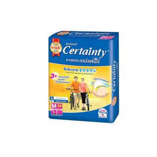 Certainty Daypants กางเกงผ้าอ้อม เซอร์เทนตี้ เดย์แพ้นส์ ขนาดจัมโบ้ (เลือกไซส์ได้)