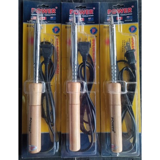 หัวแร้ง บัดกรี 220วัตต์ ยี่ห้อ พาวเวอร์ POWER SOLDERING IRON 220W หัวแร้งบัดกรีไฟฟ้า อย่างดี ถูกที่สุด!!!!