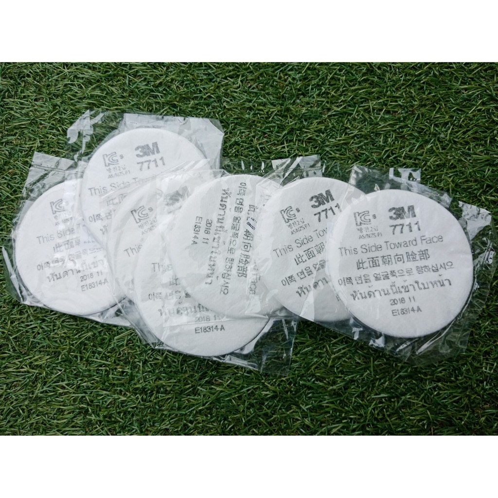3M แผ่นกรองฝุ่นละออง 7711
