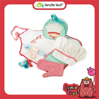 Tender Leaf Toys ของเล่นไม้ ของเล่นบทบาทสมมติ กระเป๋าเชฟ Chef’s Bag Set