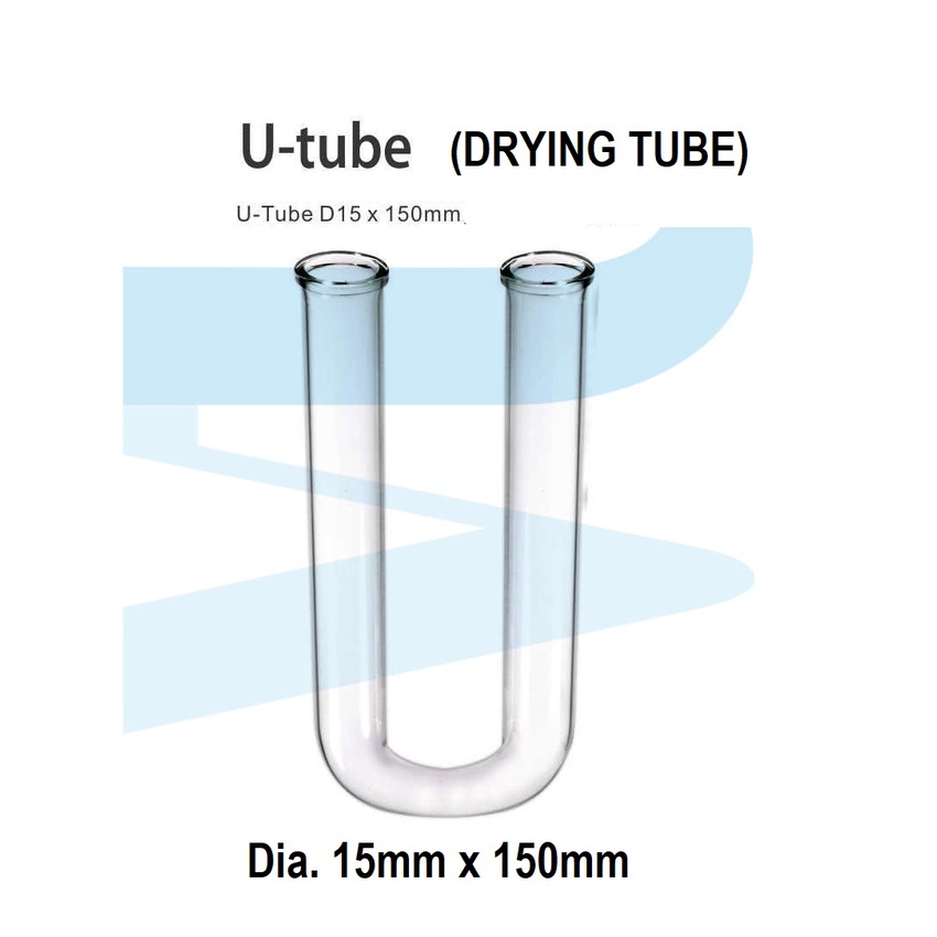 U-TUBE Drying Tube Dia.15mm x 150mm