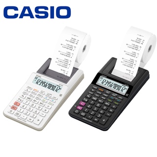 เครื่องคิดเลขพิมพ์กระดาษคาสิโอ 12 หลัก ของแท้ รับประกัน 2 ปี Casio HR-8RC เครื่องคิดเลขพิมพ์ได้ แบบพกพาขนาดเล็กกะทัดรัด