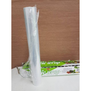 PLASTIC WRAP พลาสติกห่ออาหาร พร้อม ที่ตัดในตัว ขนาด 10 เมตร 20 เมตร  และ 30 เมตรหน้ากว้าง 30 ซม