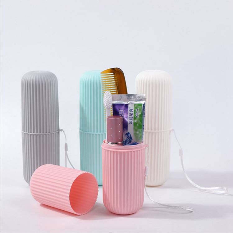 กระบอกเก็บแปรงสีฟัน พกพา มี 3 สีให้เลือก #C-0003
