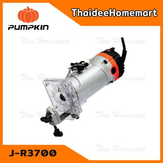 PUMPKIN เครื่องเซาะร่อง ทริมเมอร์ 6 มม.(1/4") รุ่น J-R3700 (50182) (500วัตต์) รับประกันศูนย์ 6 เดือน