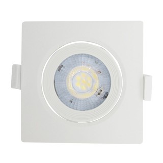 Downlight LED DOWNLIGHT TOSHIBA LCSC00740WTH1SQ PLASTIC 3" SQUARE WHITE Neon track downlight Light bulb โคมไฟดาวน์ไลท์ ด