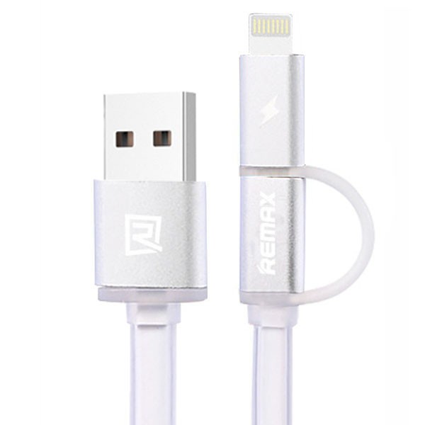 ^^ Remax AURORA สายชาร์จ 2 in 1 สำหรับ Android/iPhone Shopee Thailand