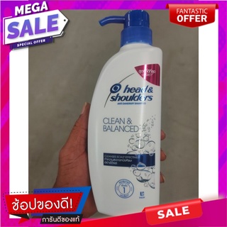 เฮดแอนด์โชว์เดอร์ แชมพูขจัดรังแค สูตรสะอาด สำหรับผมสระบ่อย 410 มล. head and shoulder Anti-dandruff shampoo, clean formul