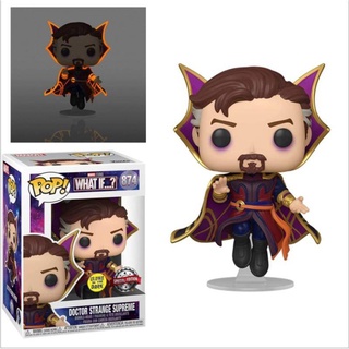 Funko Pop Marvel What Se # 874 Doutor Strange Supreme (Special Edition) XVRh