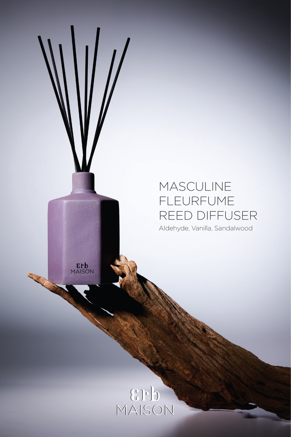 Erb Maison Masculine Fleurfume Reed Diffuser 200 ml Shopee Thailand