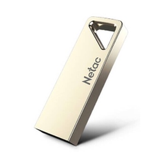 Netac Flash Drive 8GB รุ่นU326 แฟลชไดร์ฟ USB 2.0  สีเงิน