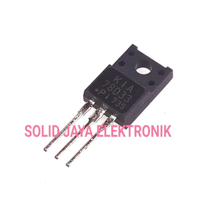 ทรานซิสเตอร์ REGULATOR 78D33 L78D33 L 78D33 KIA 78D33 TR IC PSU KIA78D33