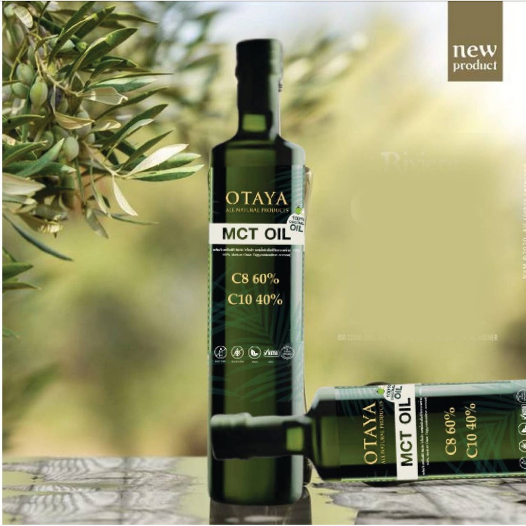 KETO Diet- MCT Oil - Otayaตัวช่วยดูแลรูปร่าง ให้พลังงานต่อร่างกายและสมอง ขนาด  500 มล.ทานง่าย ไม่มีร