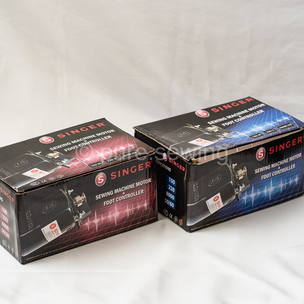 MESIN SINGER 100W 150W มอเตอร์จักรเย็บผ้าและคอนโทรลเลอร์ รูปที่ 2