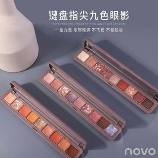 Novo eyeshadow ทาตา ทาตาโนโว่ ทาตาnovo โนโว่อายแชโดว์