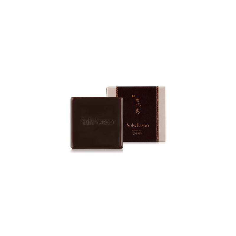 แท้ % Sulwhasoo herbal soap 50g.สบู่โสมล้างหน้าใส