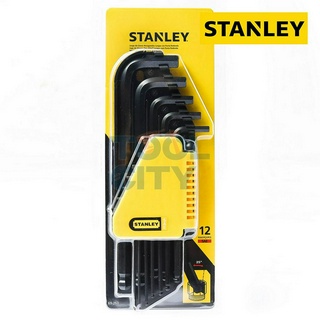 STANLEY 69-257 ชุดประแจ 6 เหลี่ยม 12 ชิ้น