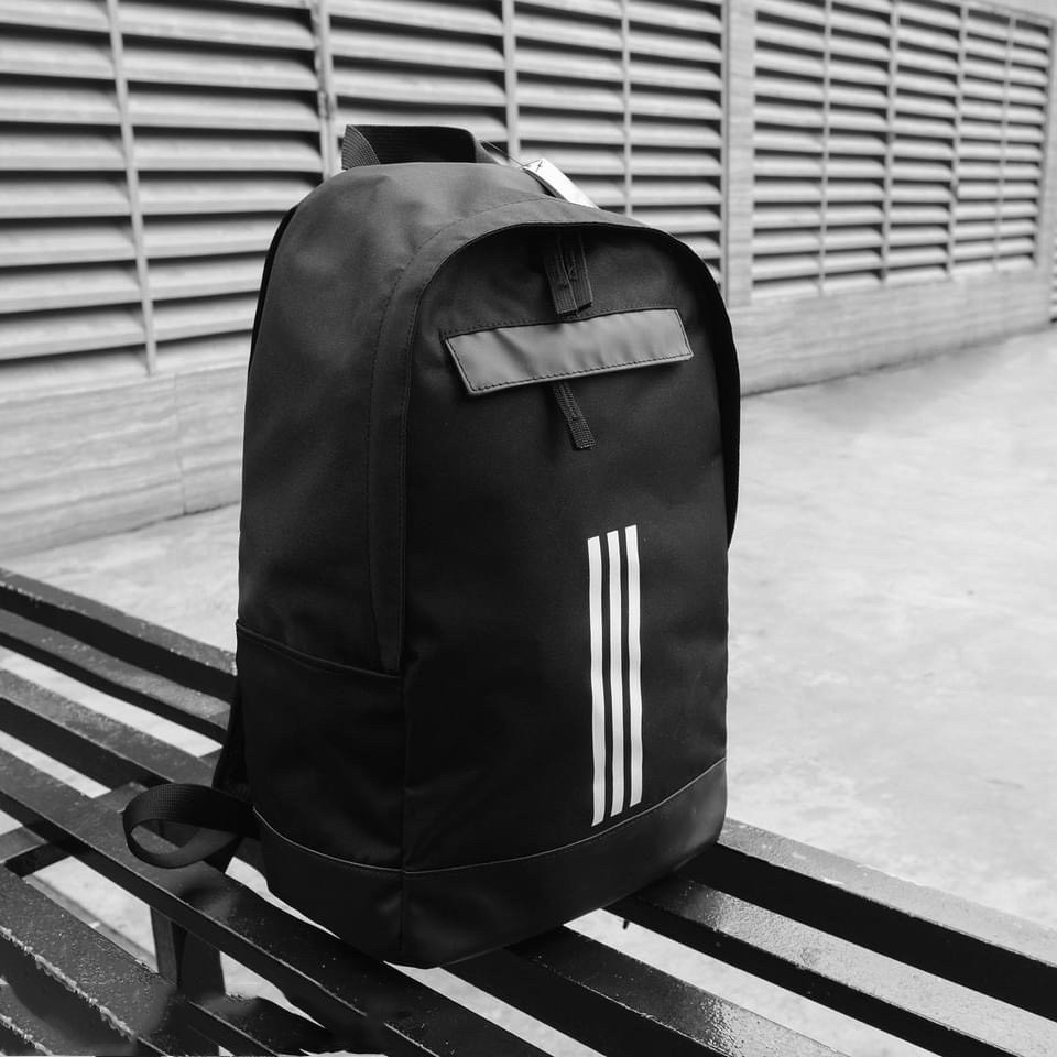 Adidas Performance Classic Backpack สีดํา - CF3300 | รหัสแท ็ กแสตมป ์ เต ็ ม / รูปภาพจริง |