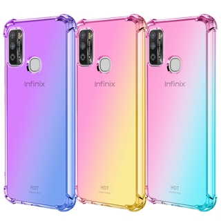 For Infinix Hot 9 play Hot 10 play Smart 5 Note 8 Note 8i  case Hot 10lite  Phone case Note 8i/ Hot 9 Hot 9 play color four-corner anti-fall mobile phone case