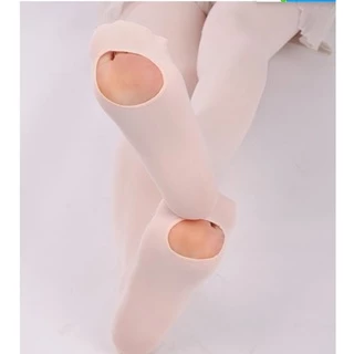 บัลเล ่ ต ์ Professional กํามะหยี ่ ถุงเท ้ า Pantyhose สาวฝึกเต ้ นรําถุงน ่ องพื ้ นรองเท ้ ามีรู